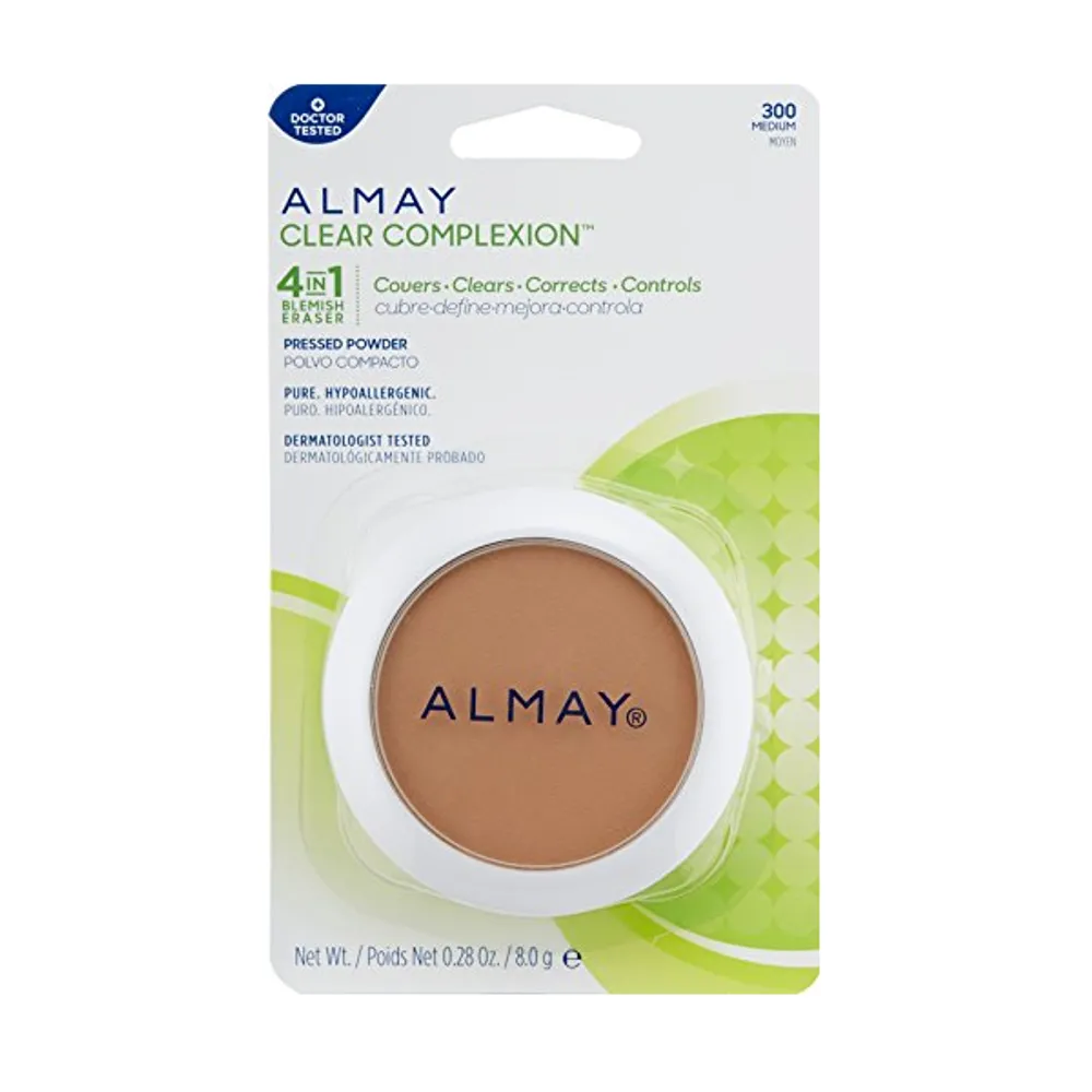 Pó Almay Clear Complexion 300 Medium 8G