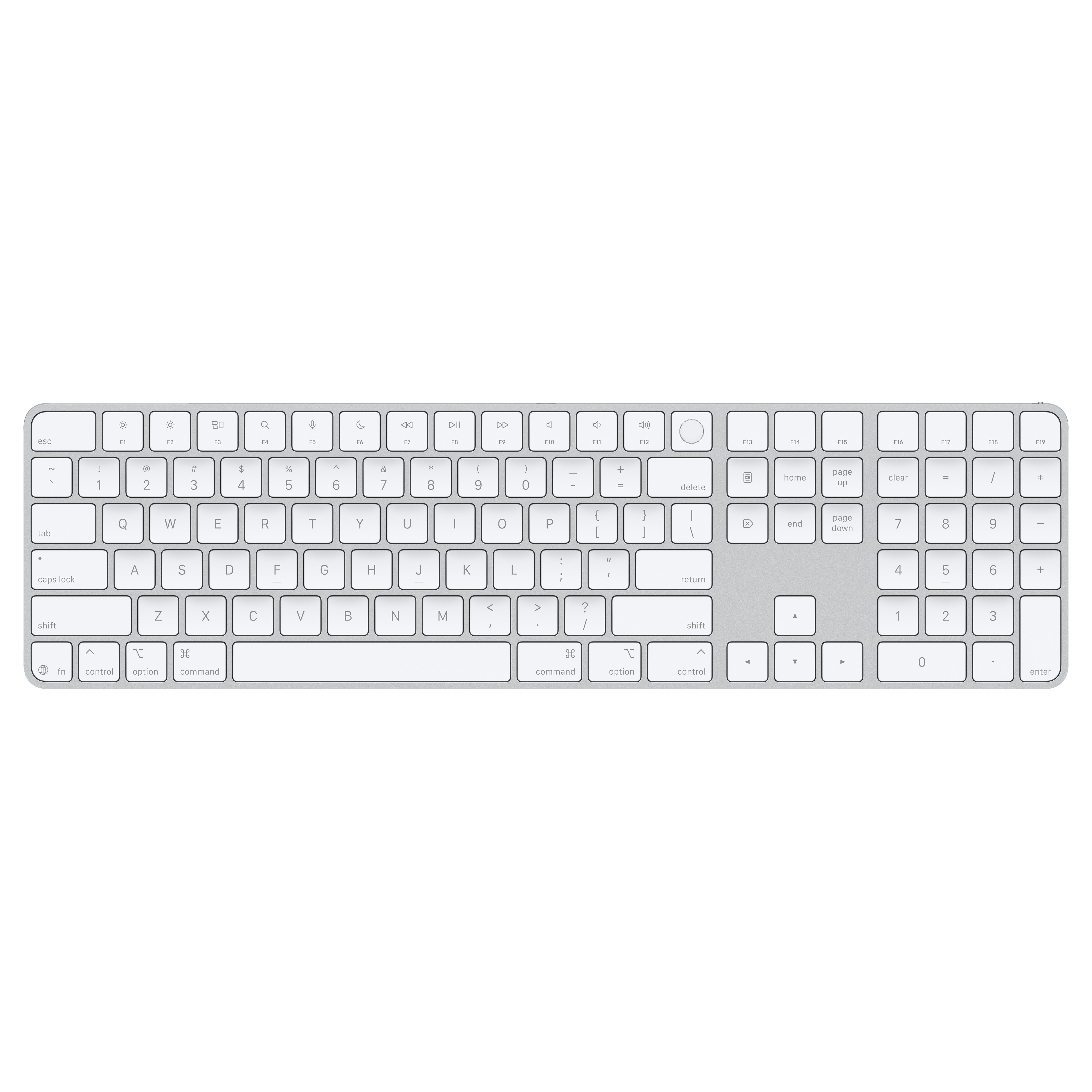 Apple Magic Keyboard MXK73HN/A White Ingles