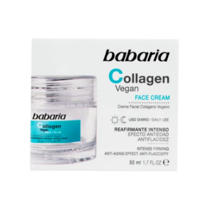 Creme Facial Babaria Colágeno Vegano 50ml