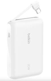 Carregador Portátil Belkin 10000mAh 20W Branco