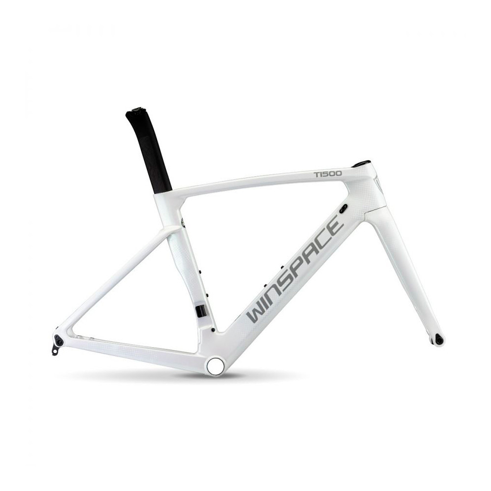Bicicleta Quadro Disc 700*51x55cm Winspace T1500D BK/WH