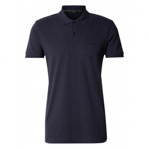 Camisa Polo Boss Azul Marinho (T) 4XL