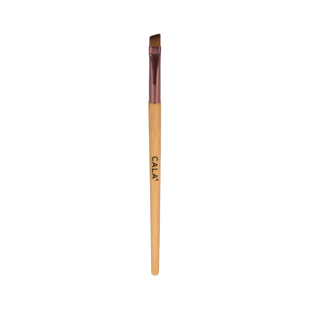Pincel para Sobrancelha e Delineador Cala Bamboo