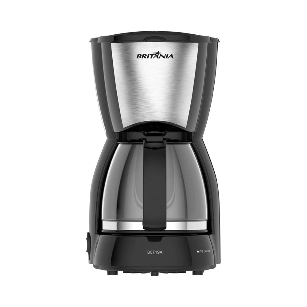 Cafeteira Britania BCF19A 720ml 220V Preto-Prata