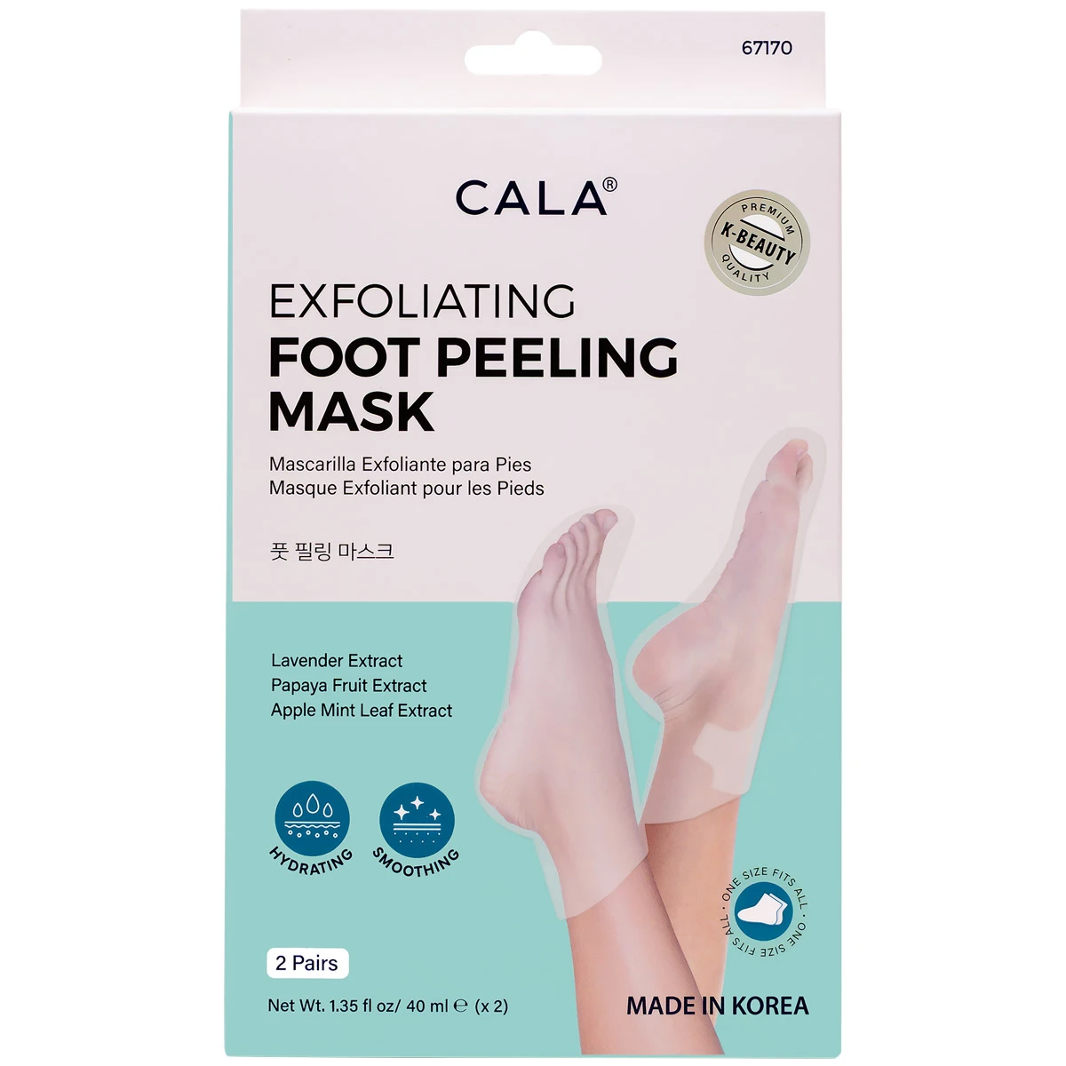 Cala Mascarilla Para Pies Foot Peeling 67170