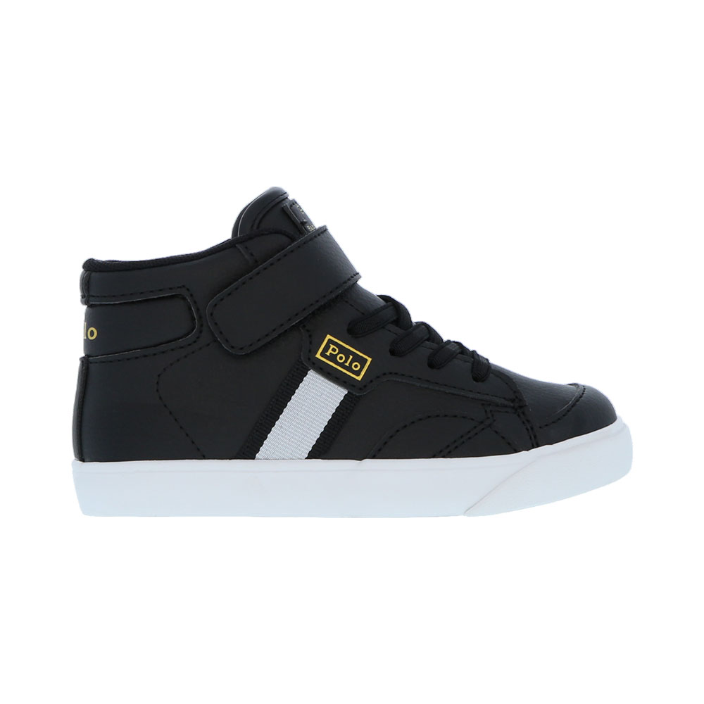Calçado Infantil Black Court Ralph Lauren Rf103693
