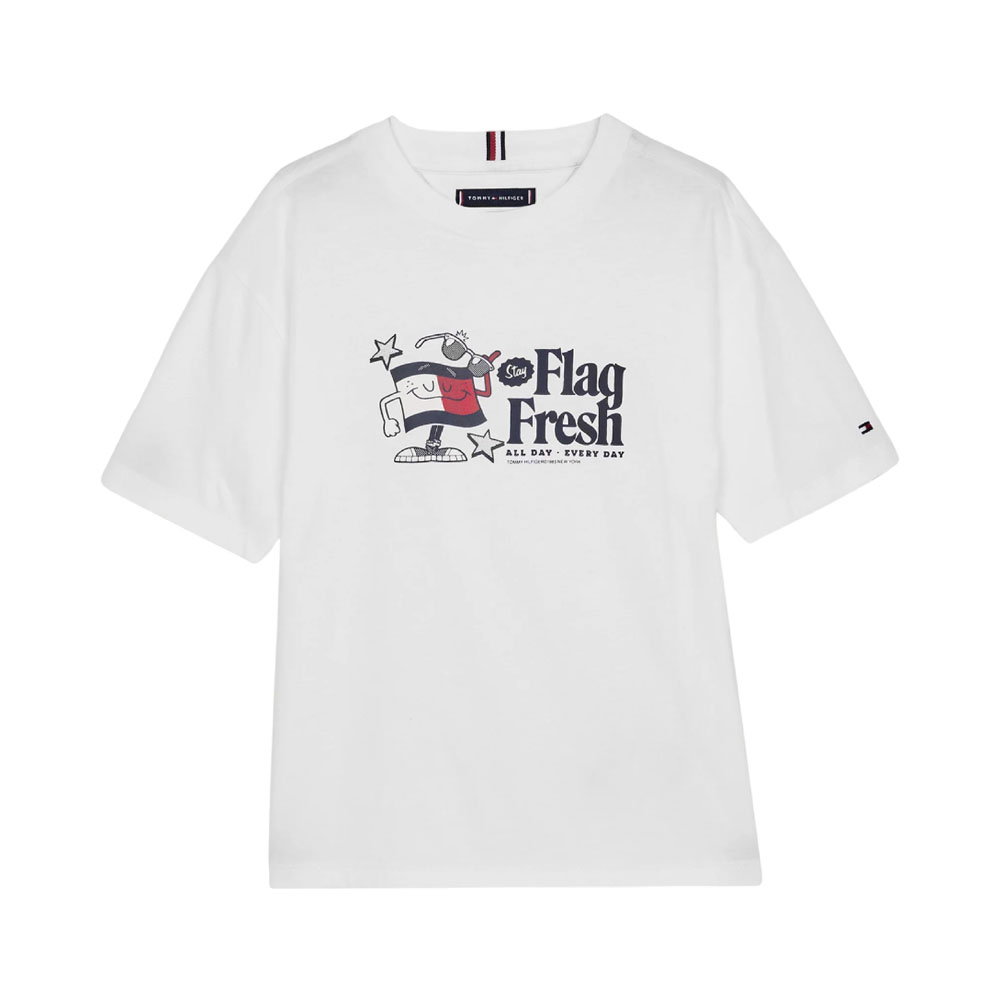 Camiseta Infantil Tommy Hilfiger KB0KB09354 Ybr