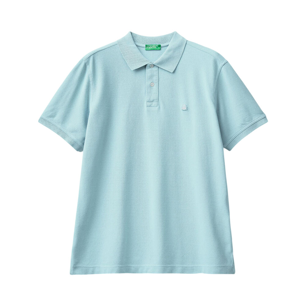 Camiseta Polo Benetton 3089J3179 19G Masculino