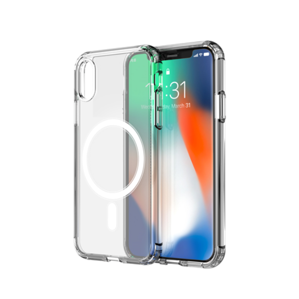 Capa MagSage para iPhone X/Xs Transparente