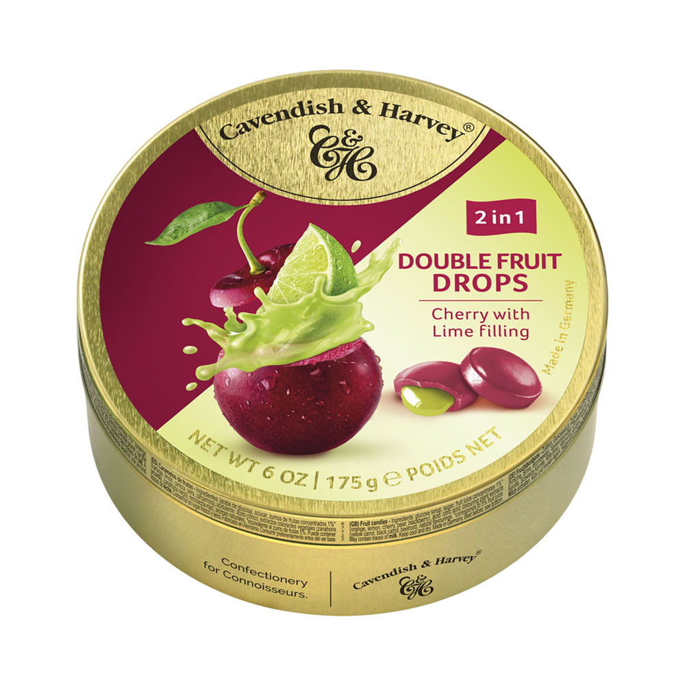Balas Cavendish & Harvey Cherry com Limão 175G