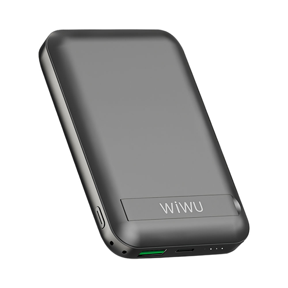 Carregador Portátil Magnético Wiwu Sc1000 10000mAh Preto