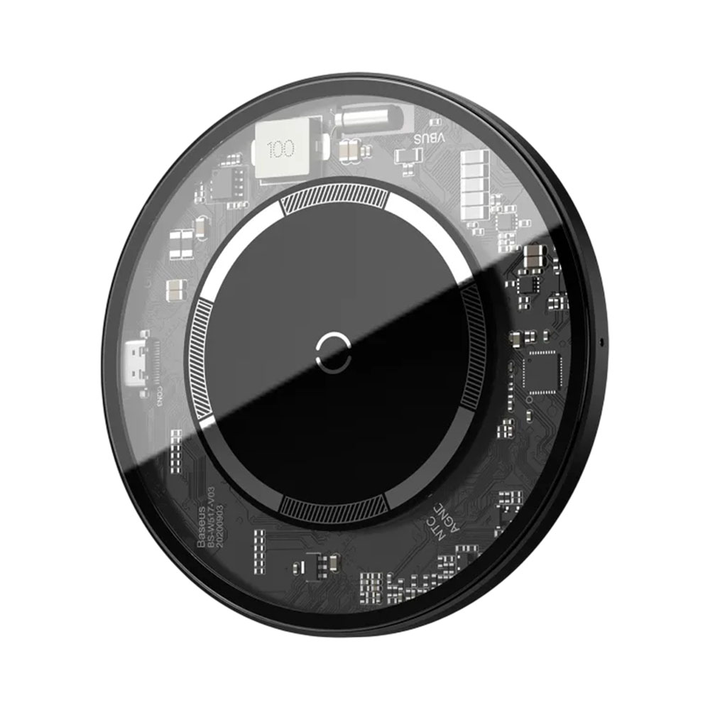 Carregador Wireless Baseus Wxjk-E02 Transparente
