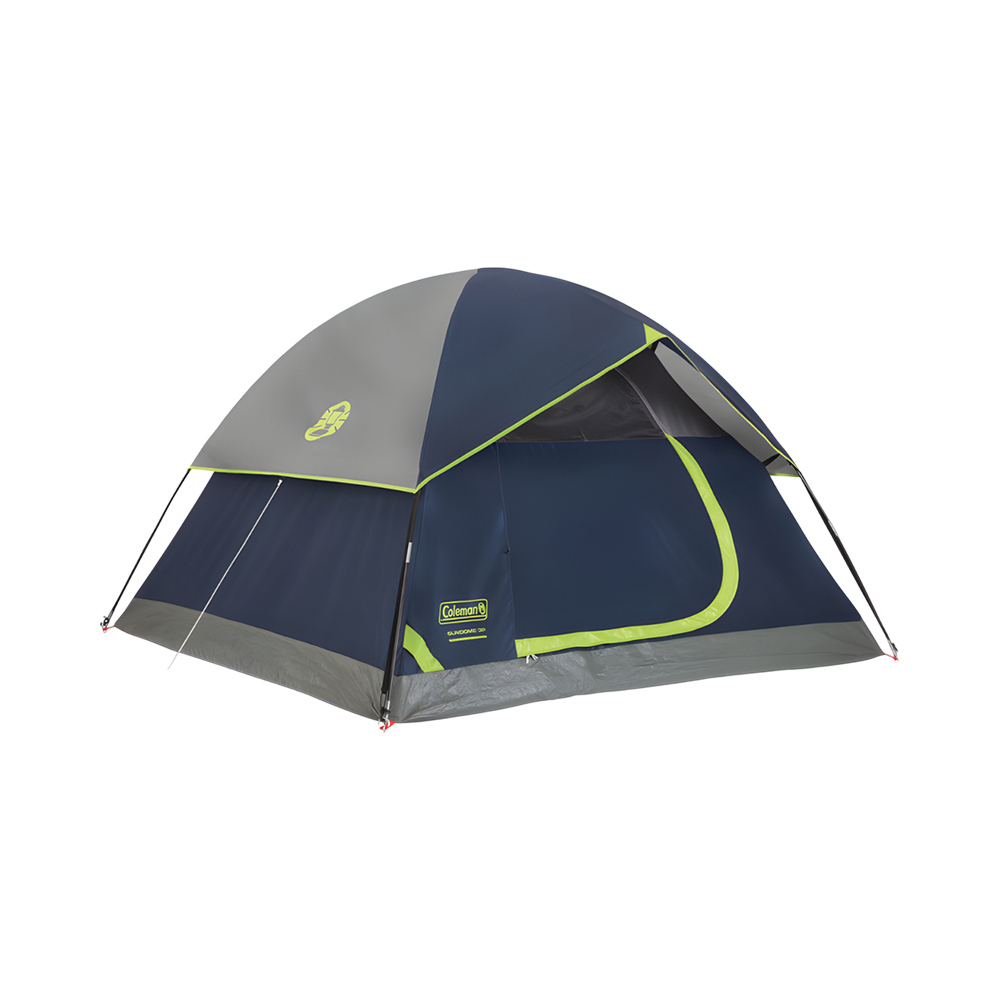 Carpa Coleman Sundome 4 Pessoas Azul Marinho