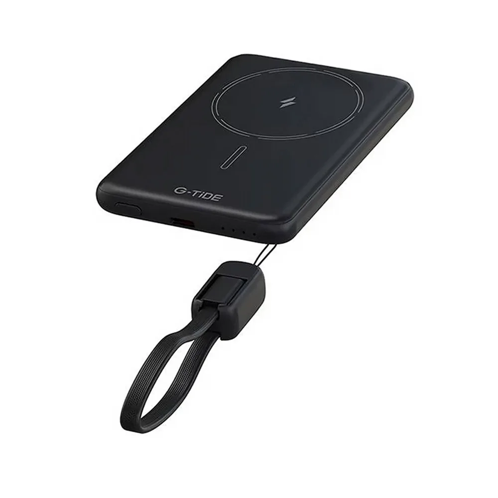 Carregador Portátil Gtide Slim 01 Preto 5000mAh