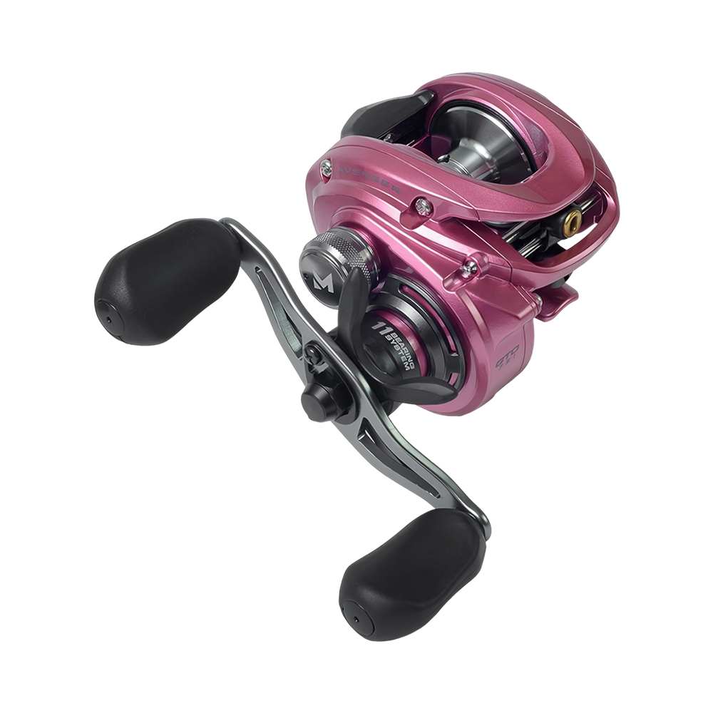 Carretilha Marine Avenger 11000 Shil Direita Rosa