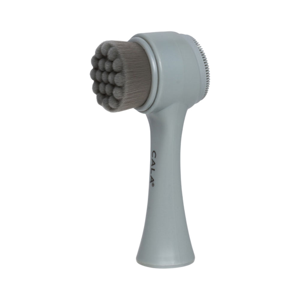 Escova Limpadora Facial Cala Dual Action Cinza
