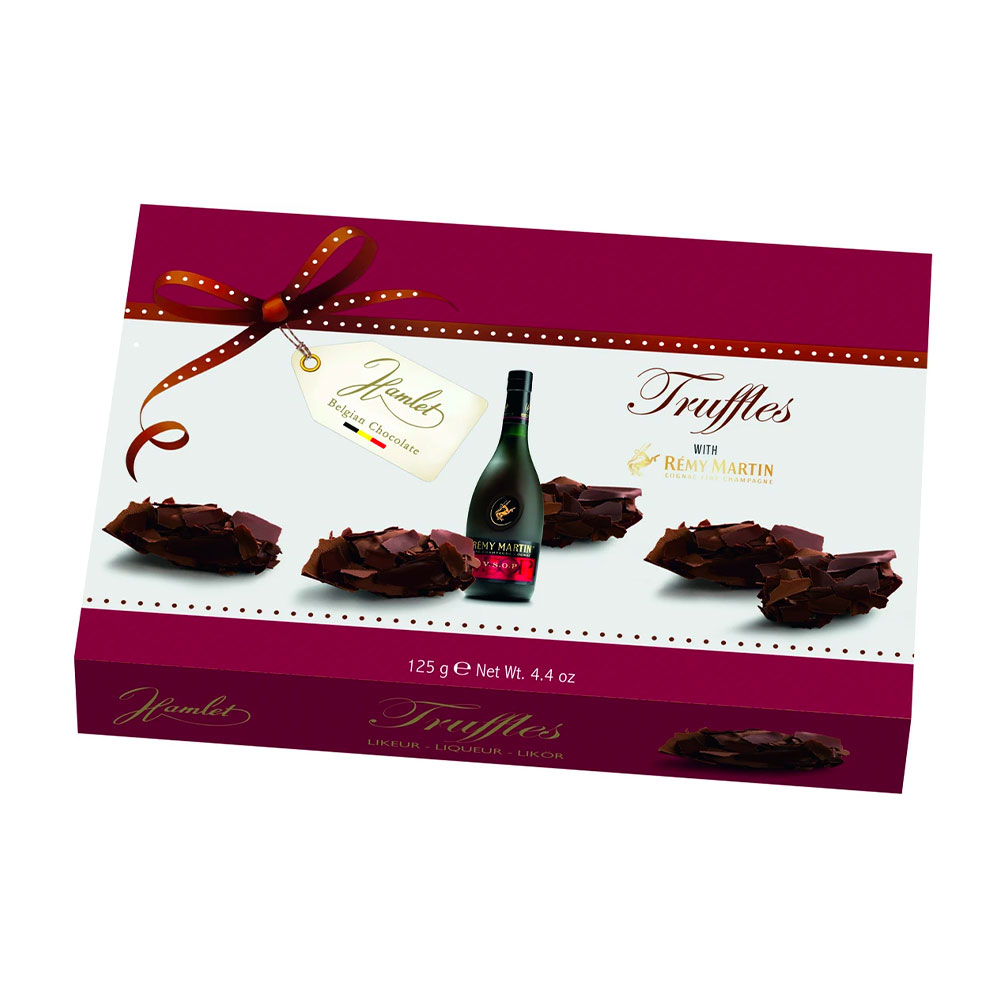 Chocolate Hamlet Truffles com Remy Martin 150G