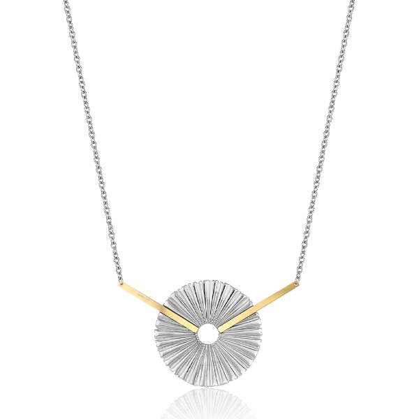 Colar Feminino Daniel Klein Dkj.5.20012-3 Prata/Dourado