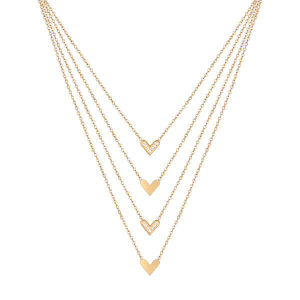 Colar Feminino Daniel Klein Dkj.5.20018-1 Dourado
