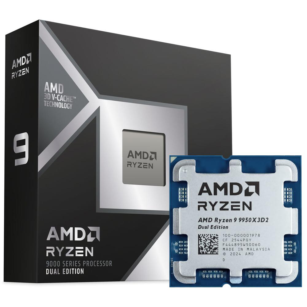 Processador Amd Ryzen R9-9950X3D2 4.3GHz 208MB