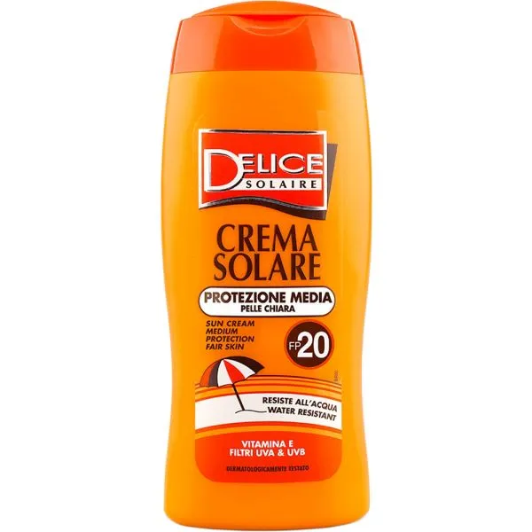 Protetor Solar Delice Solaire Sfp20 Proteção Média