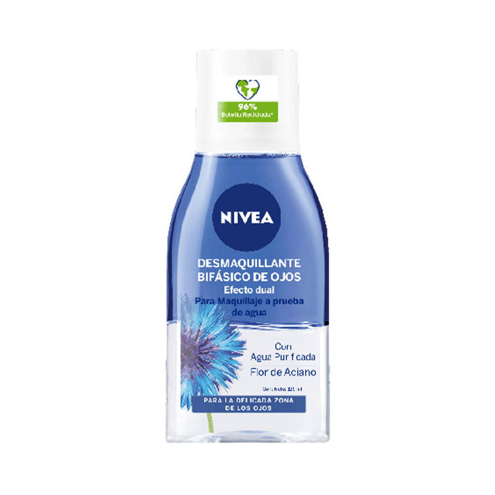 Desmaquilhante Bifásico Nivea para Olhos 125ml