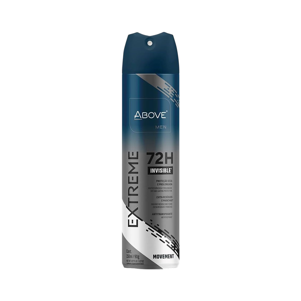 Desodorante Above Men Extreme Movement 72H 150ml