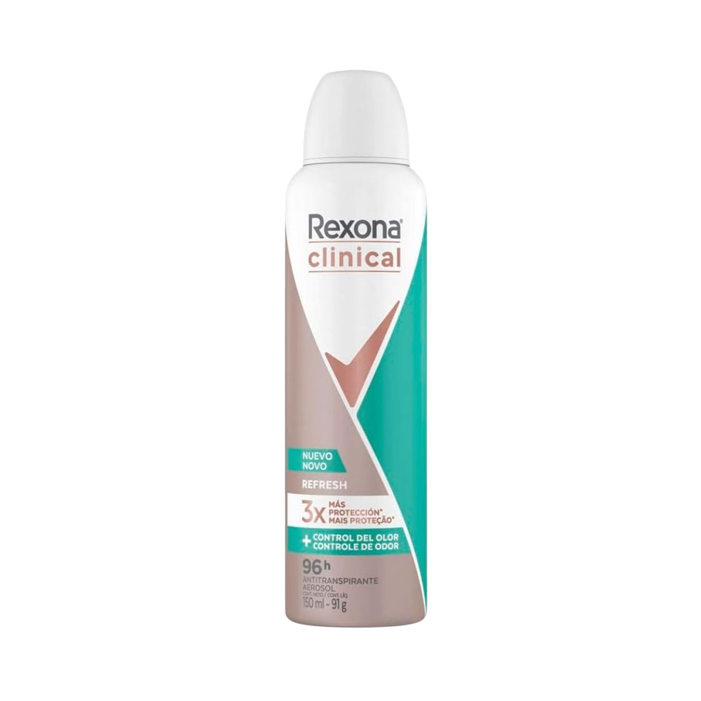 Desodorante Rexona Clinical Women Refresh 96H 150ml