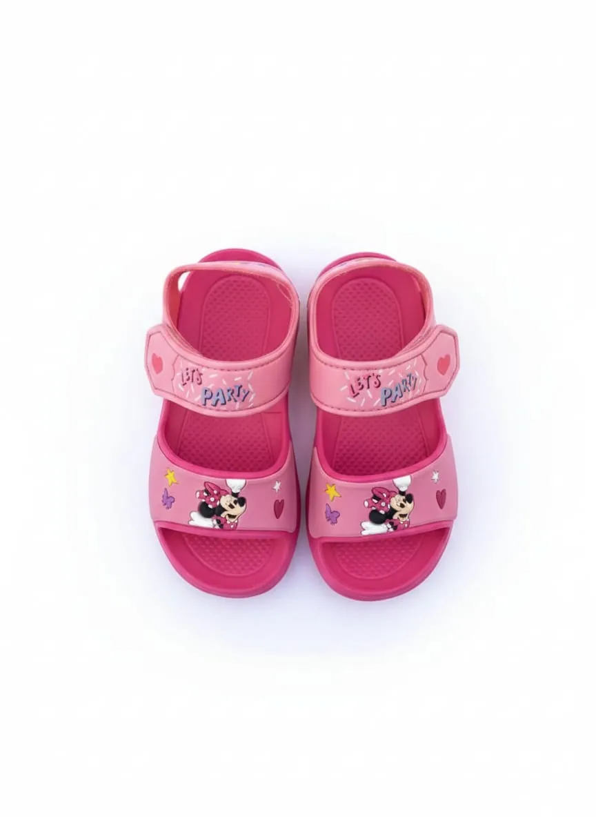 Sandália Feminina Disney Minnie Dns599 (26) Rosa