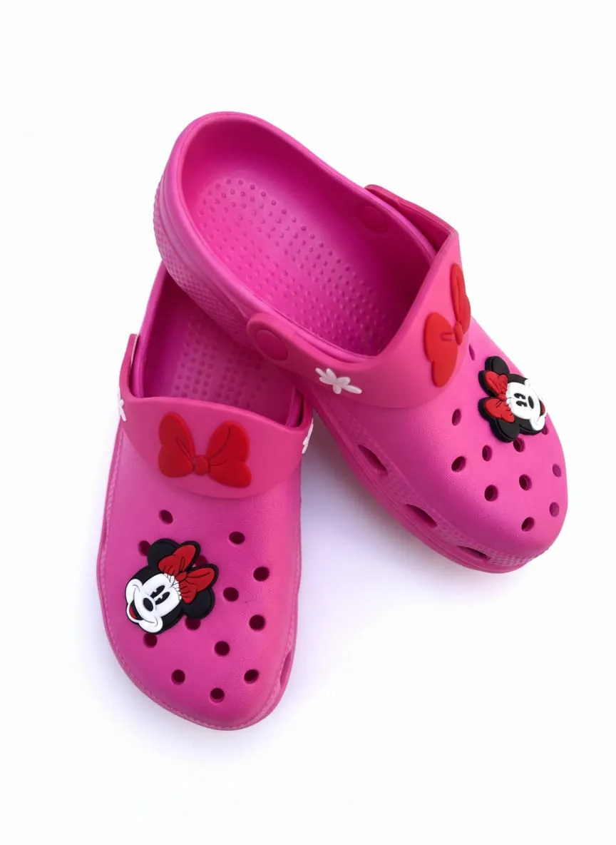 Chinelos Disney Minnie ZDNCC012PAR (35) Rosa/Vermelho
