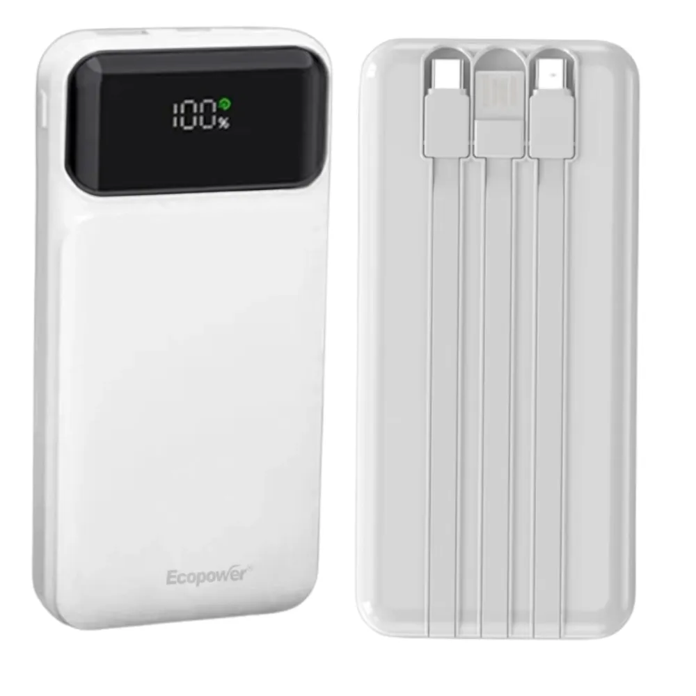 Power Bank Ecopower Ep-C850 12000mAh Branco