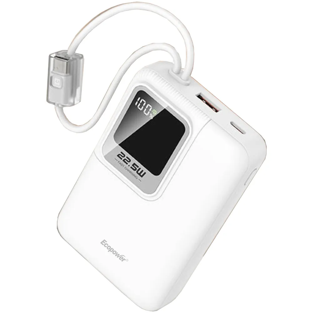 Power Bank Ecopower Ep-C883 12000mAh Branco