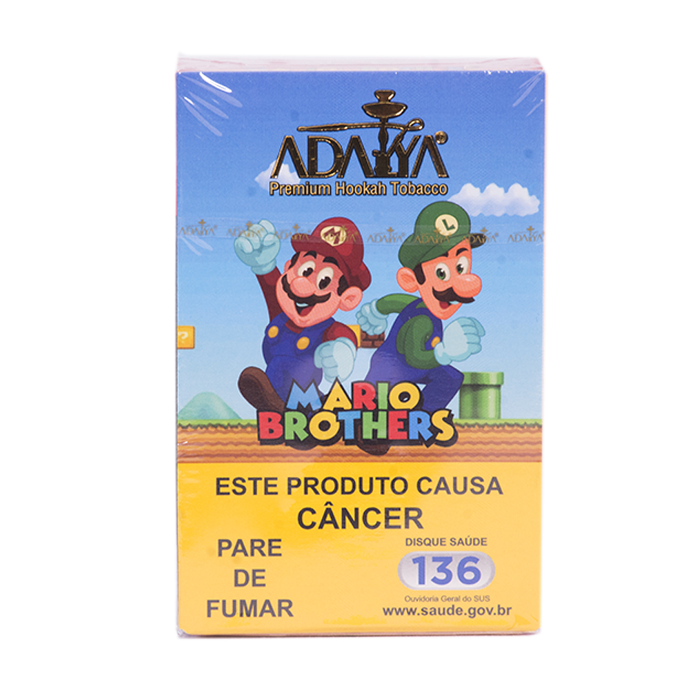 Essência para Narguilé Adalya Mario Brothers 50GR