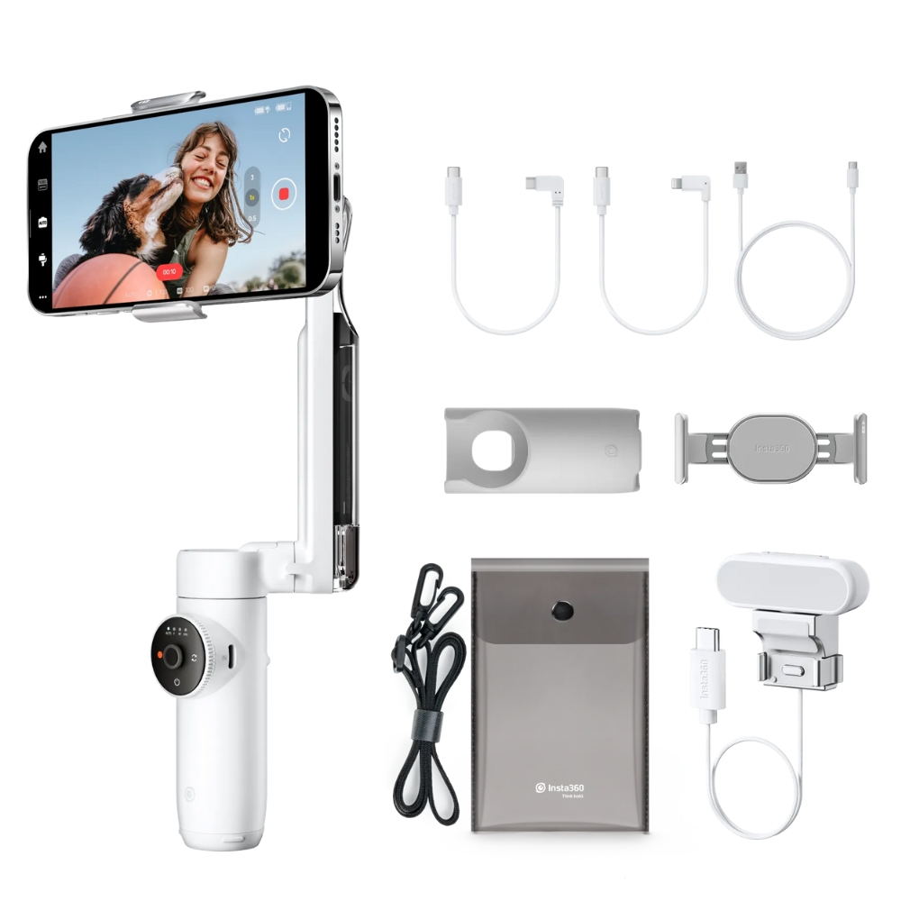 Estabilizador Insta360 Flow Creator Kit Summit White