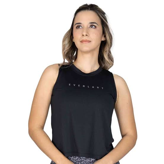 Regata Feminina Everlast EV45ACL541 (M) Preto Tam. M