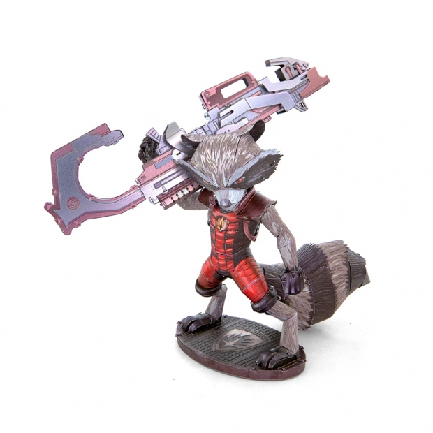 Miniatura Fascinations Metal Earth Rocket Racoon