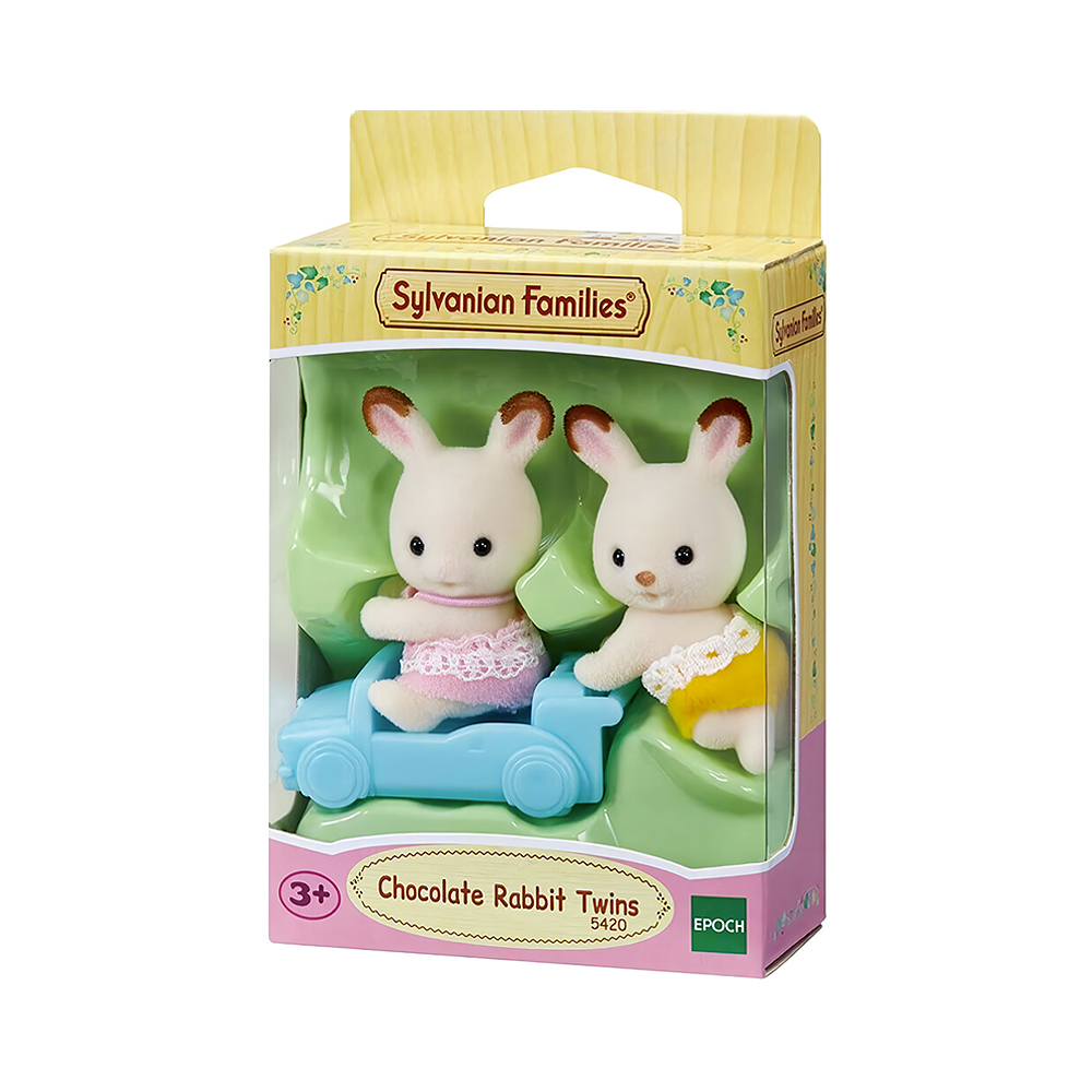 Bonecas Sylvanian Families Chocolate Rabbit Twins 5420