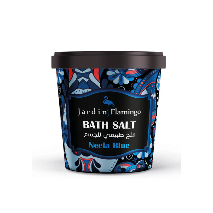 Sal de Banho Flamingo Neele Azul 1KG
