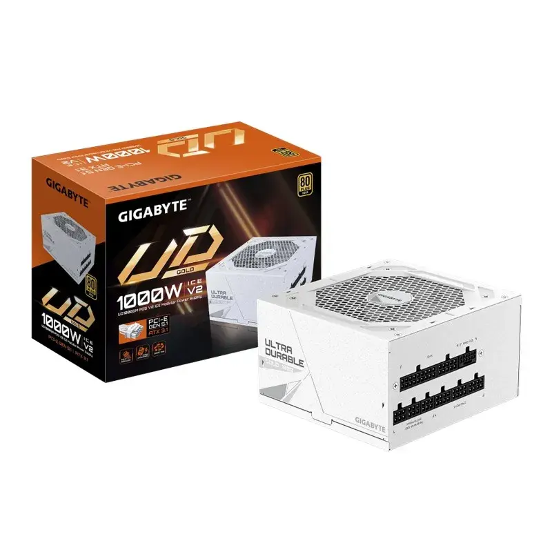 Fonte Gigabyte Gp-UD1000GM 80PLUS Gold Ice