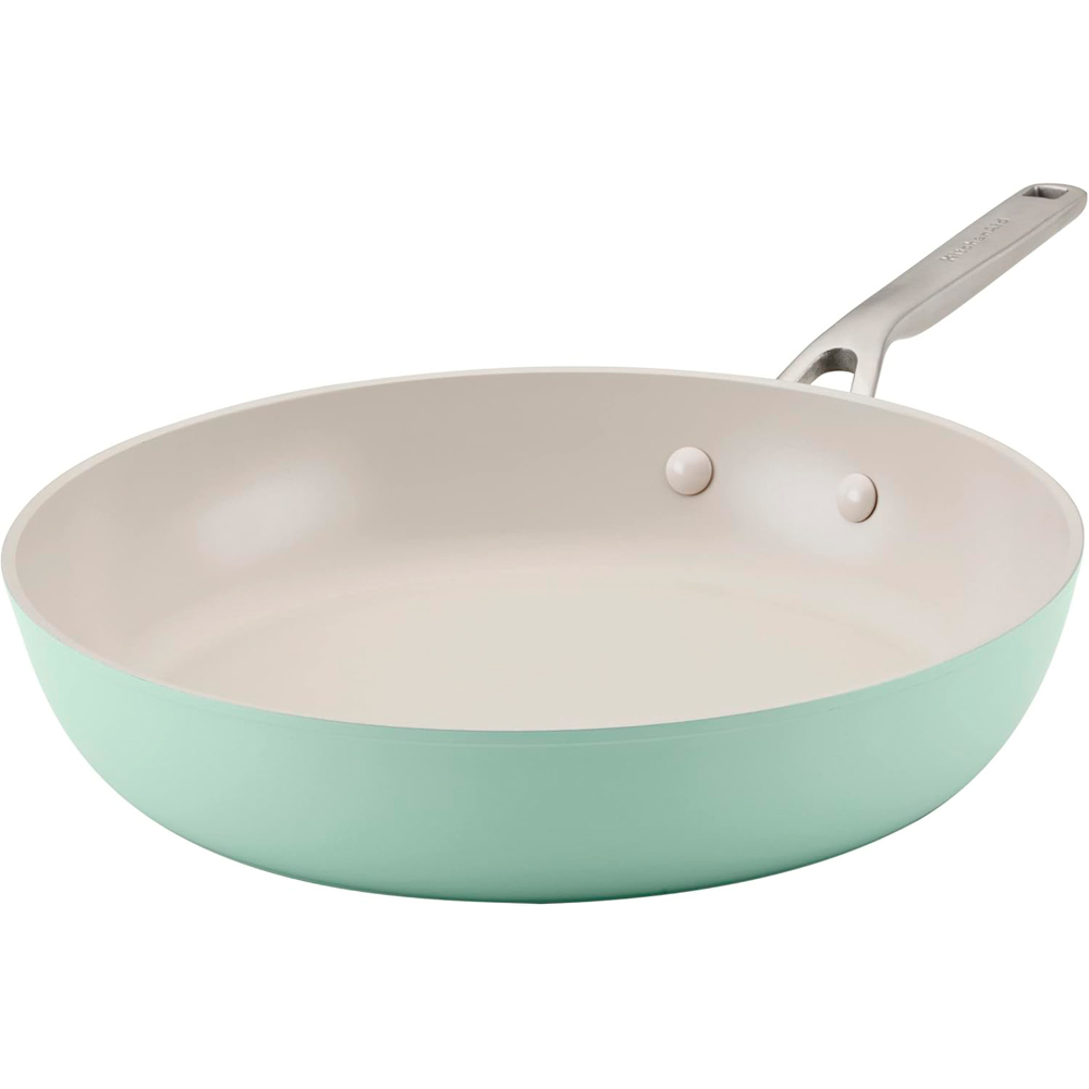 Frigideira KitchenAid Cerâmica Antiaderente 31CM Pistache