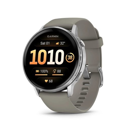 Smartwatch Garmin Venu 4 45MM Prata Cinza