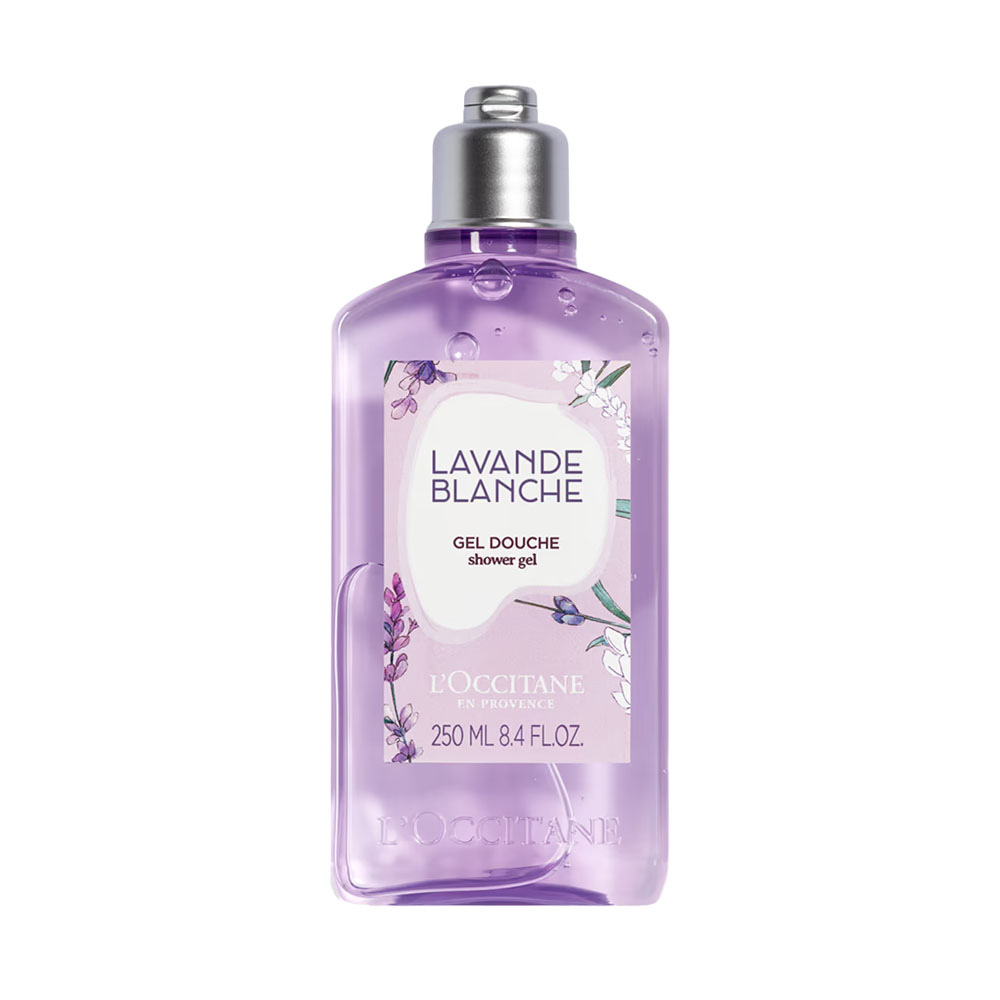 Gel de Banho L'Occitane Lavanda Branca 250ml