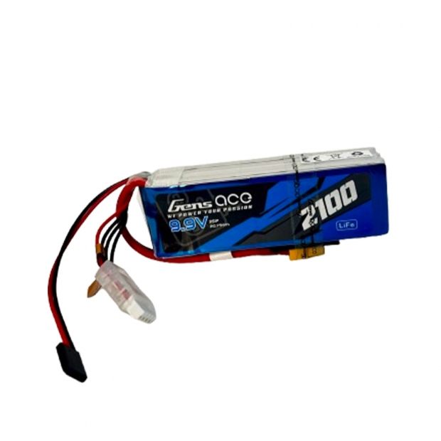 Gens Ace 9.9V 2100mAh 20C Life FUTABA/XT60