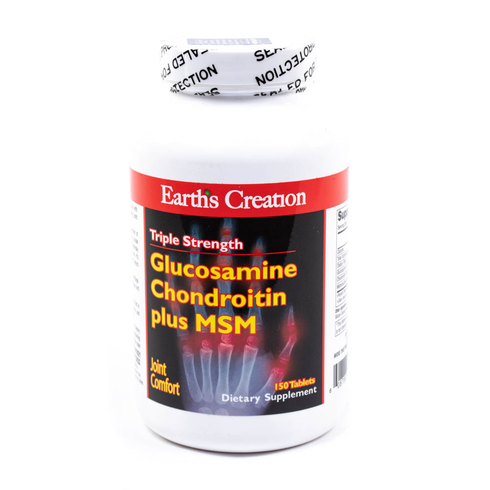 Glucosamina Condroitina Earth's Creation 150 Tabs