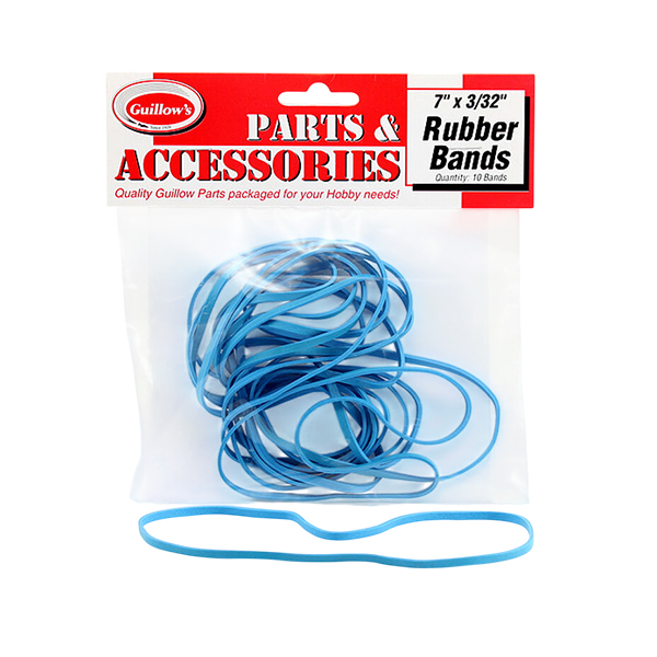 Elástico Guillow 7"X3/32" Rubber Band Gui119