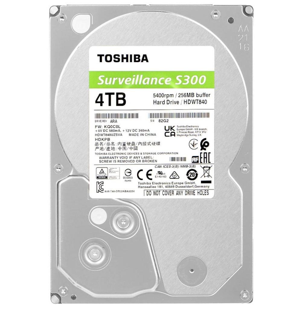 HD Interno Toshiba Surveillance S300 4TB
