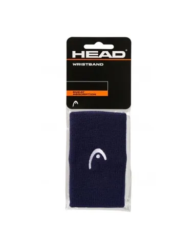 Munhequeira Head Wristband 5" Azul Marinho