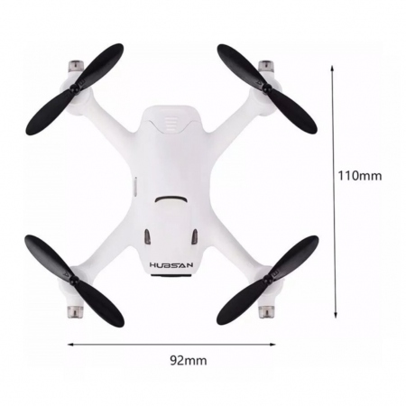 Helicóptero Quadricóptero Hubsan H107C+ C/ Câmera