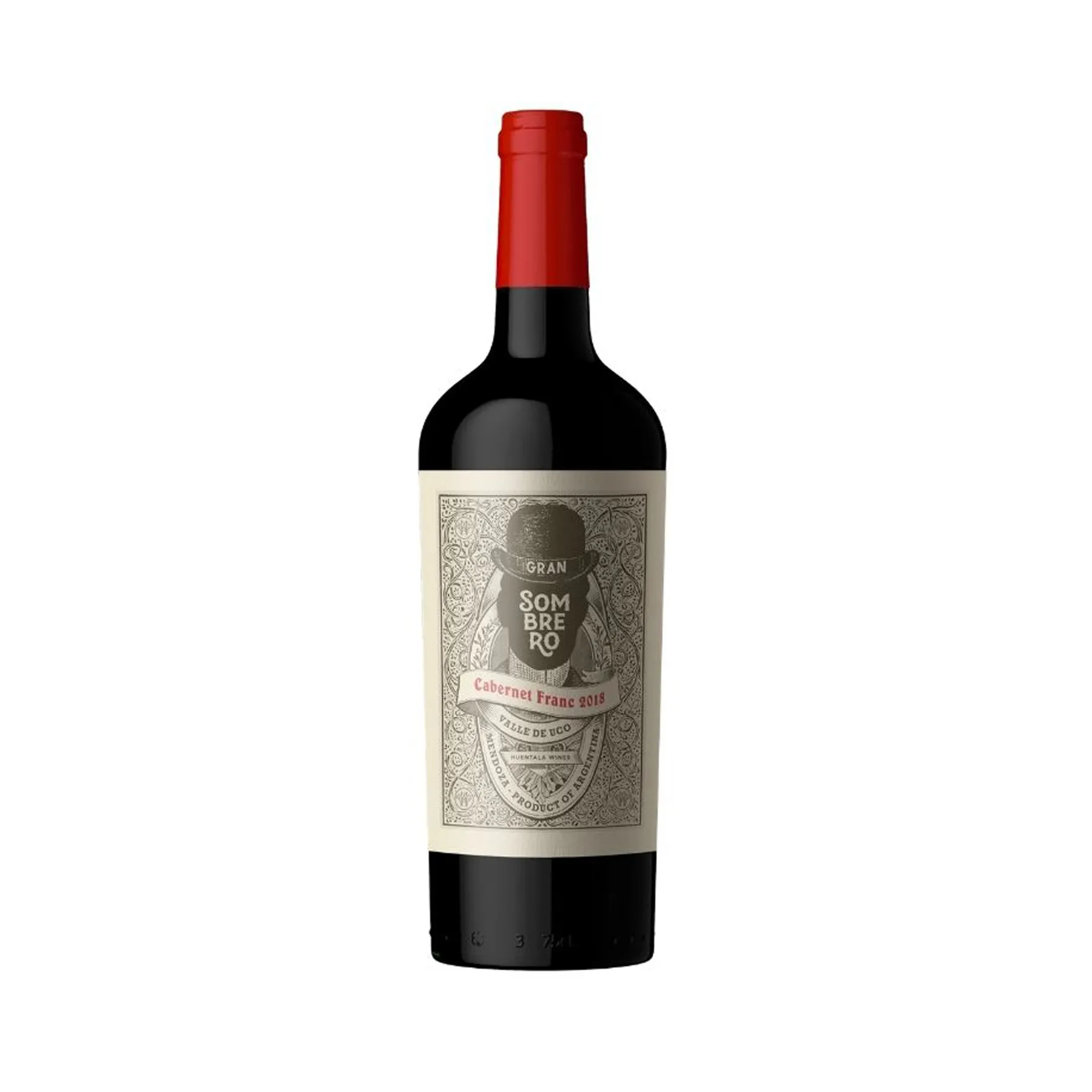 Vinho Huentala Sombrero Cabernet Franc 750ml