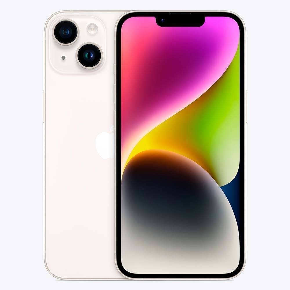 Celular Apple iPhone 14 128GB Branco Americano